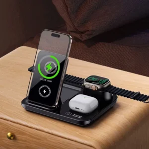شارژر رومیزی گرین لاین مدل 3iN1 Wireless Charging Station